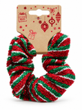 Metallic Tinsel Hair Scrunchie