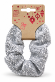 Metallic Tinsel Hair Scrunchie