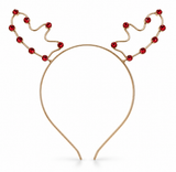Diamante Metal Antler Headband