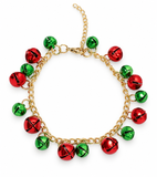 Christmas Jingle Bell Chain Bracelet