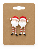 Christmas Metal Drop Earrings