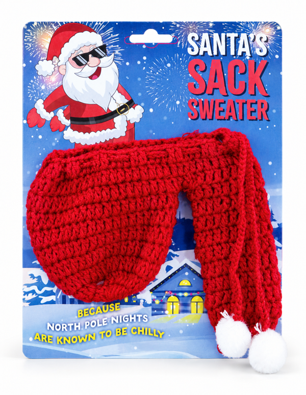 Christmas Naughty Knitted Fun Sock