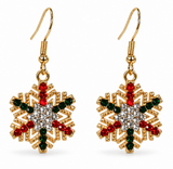 Christmas Diamante Earrings