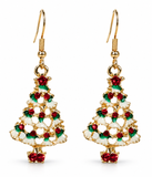 Christmas Diamante Earrings