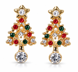 Christmas Diamante Earrings