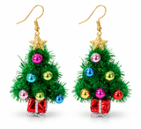 Christmas Tinsel Earrings
