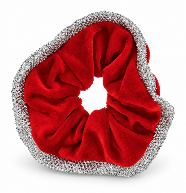 Red Christmas Hair Scrunchie