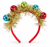 Christmas Tinsel and Bauble Headband