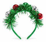Christmas Tinsel and Bauble Headband