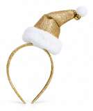 Glitter Santa Hat Headband