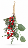 Leafy Berry Hanging Decoration – 30cm