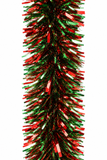 Two-Tone Metallic Christmas Tinsel – 2m
