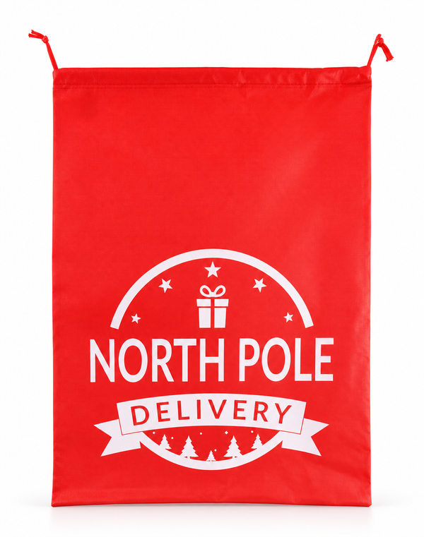 Printed Non-Woven Santa Sack - 60 x 80 cm