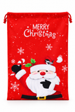 Velveteen Christmas Character Sack - 49 x 70 cm