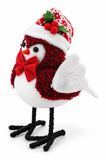 Christmas Dressed Bird Decoration
