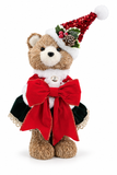 Dressed Sisal Christmas Bear – 30cm