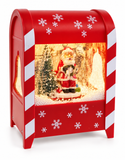 LED Musical Snowing Mini Christmas Postbox