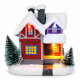 LED Christmas Village House