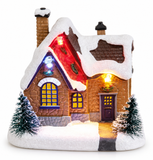 LED Christmas Village House