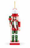 Peppermint Nutcracker Hanging Decoration – 12.5cm