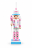Peppermint Nutcracker Hanging Decoration – 12.5cm