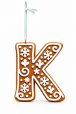 Iced Gingerbread Alphabet Decoration – 7cm
