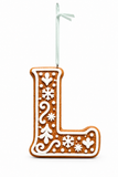 Iced Gingerbread Alphabet Decoration – 7cm