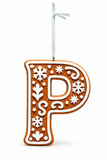 Iced Gingerbread Alphabet Decoration – 7cm