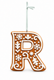 Iced Gingerbread Alphabet Decoration – 7cm