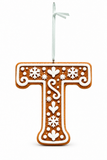 Iced Gingerbread Alphabet Decoration – 7cm