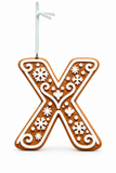 Iced Gingerbread Alphabet Decoration – 7cm