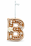 Iced Gingerbread Alphabet Decoration – 7cm