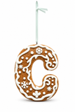 Iced Gingerbread Alphabet Decoration – 7cm
