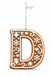 Iced Gingerbread Alphabet Decoration – 7cm