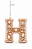 Iced Gingerbread Alphabet Decoration – 7cm