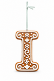 Iced Gingerbread Alphabet Decoration – 7cm