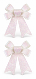 Candy Sequin Christmas Bows - 2 Pack