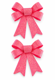 Candy Sequin Christmas Bows - 2 Pack