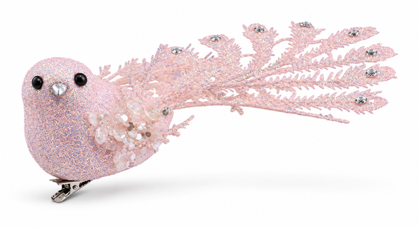 Pastel Glitter Fantail Clip – 20.5cm