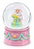 Pastel Christmas Snow Globe – 65 mm