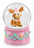 Pastel Christmas Snow Globe – 65 mm