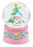 Pastel Christmas Snow Globe – 65 mm