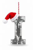 Mirror Alphabet Christmas Decoration – 14cm