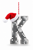 Mirror Alphabet Christmas Decoration – 14cm