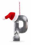 Mirror Alphabet Christmas Decoration – 14cm