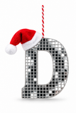 Mirror Alphabet Christmas Decoration – 14cm