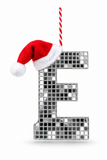 Mirror Alphabet Christmas Decoration – 14cm