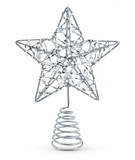 Metallic Star Tree Topper – 13cm