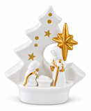 Porcelain Nativity Scene – 14cm
