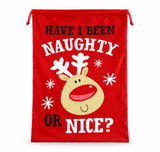 Colourful Character Felt Christmas Sack - 48 x 69 cm